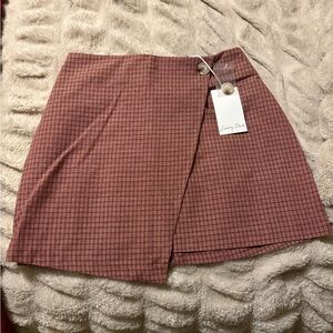 Plaid skirt